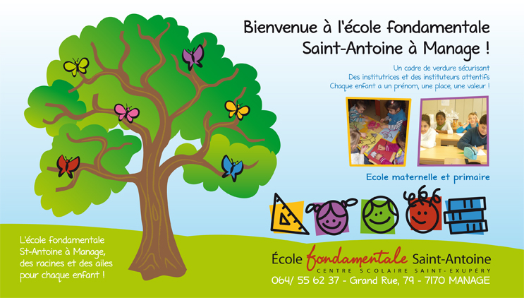 Bienvenue à l'école Saint-Antoine