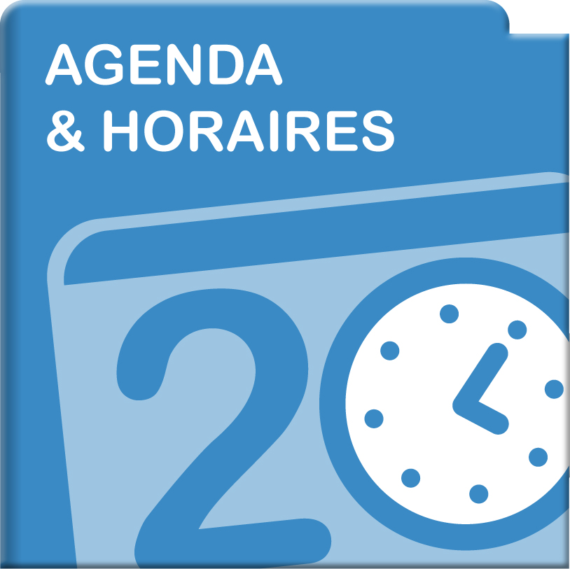 Agendas et horaires
