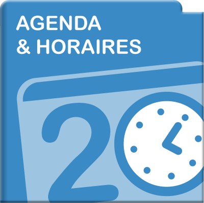 Agendas et horaires